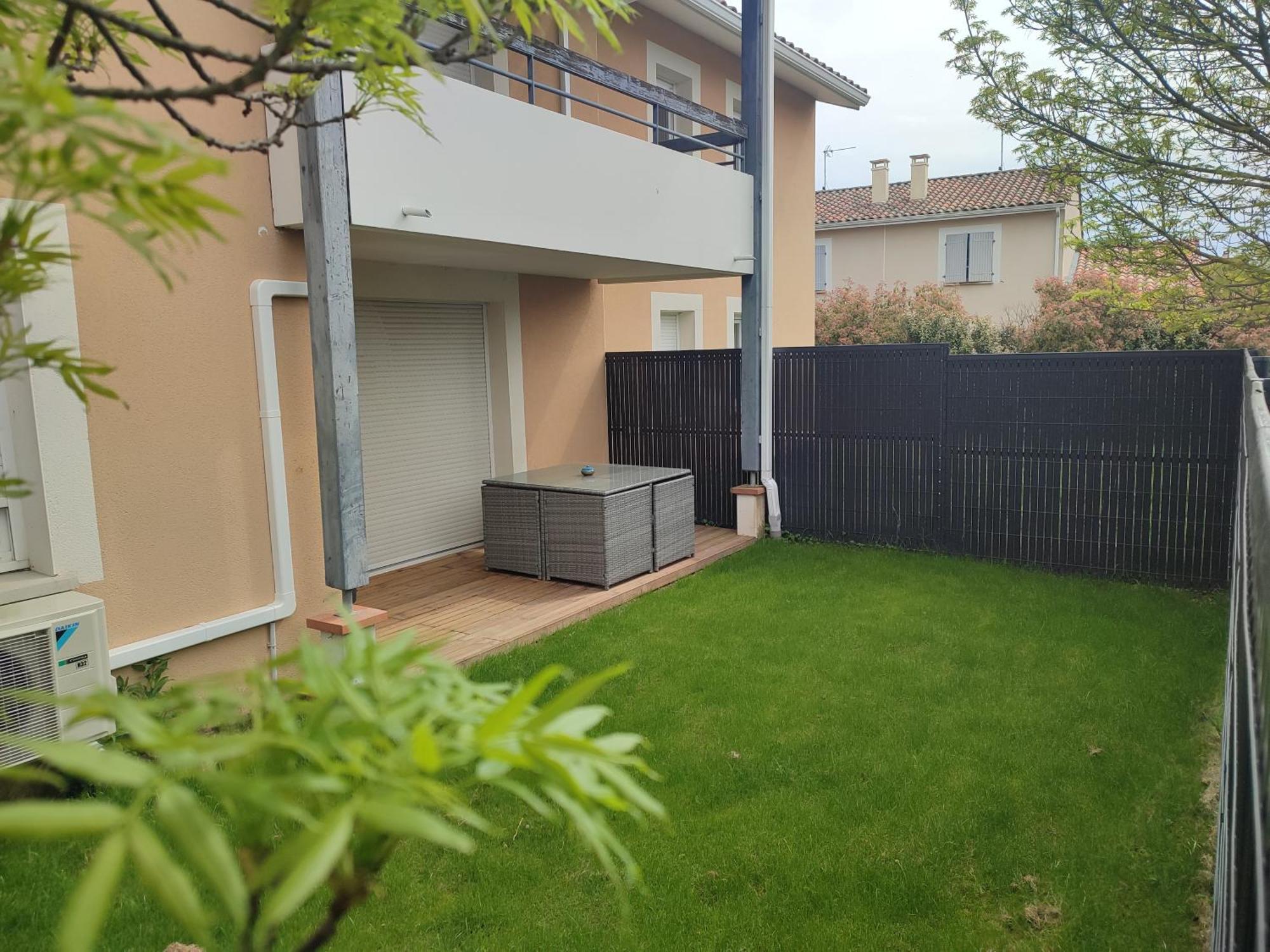 Ferienwohnung T2 Avec Jardin Proche Aeroport, Airbus, Meet Daux Exterior foto