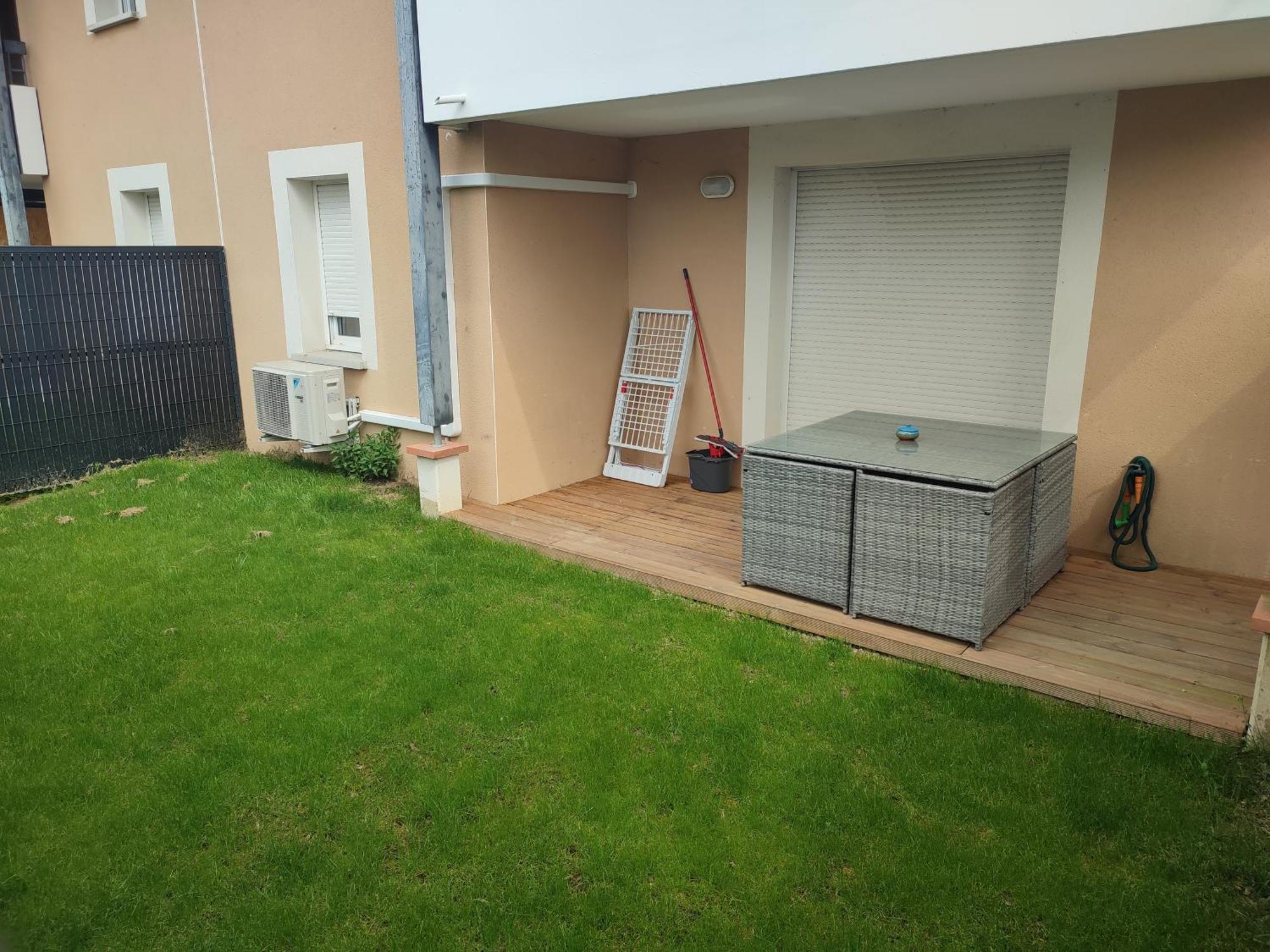 Ferienwohnung T2 Avec Jardin Proche Aeroport, Airbus, Meet Daux Exterior foto